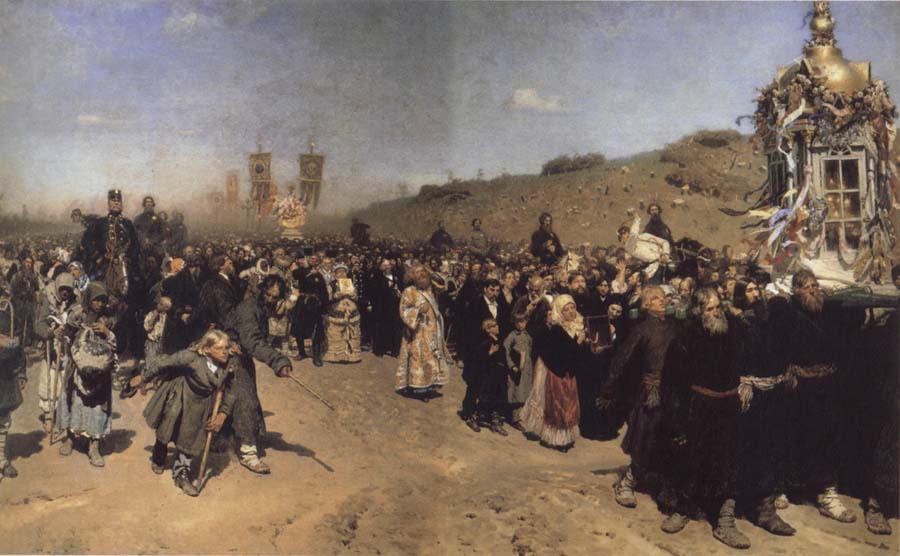 Religious Procession in kursk province